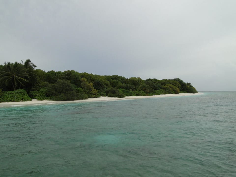 Blick auf die Insel Soneva Fushi