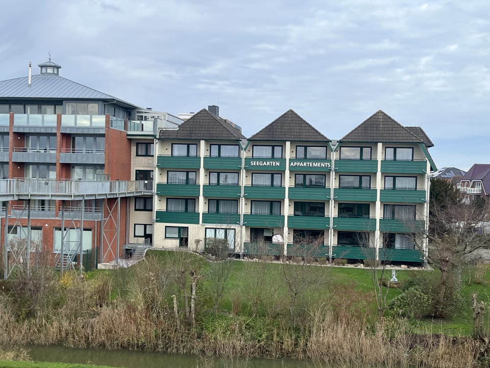 Außenansicht Seegarten Appartements Büsum