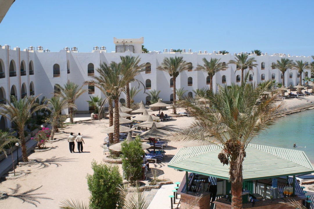 Blick aus dem Fenster Arabia Azur Resort