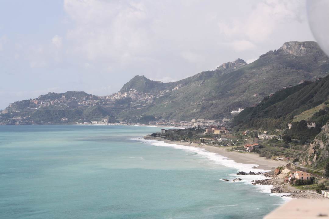 Blick Richtung Taormina Capo dei Greci Taormina Coast Resort Hotel & Spa