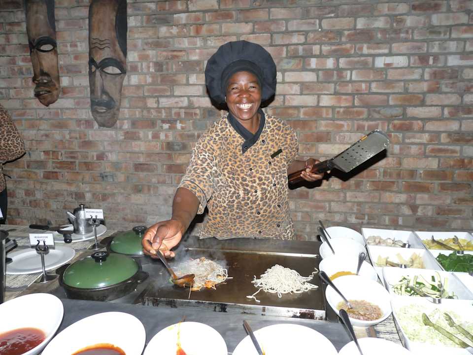 Show cooking Etosha Village