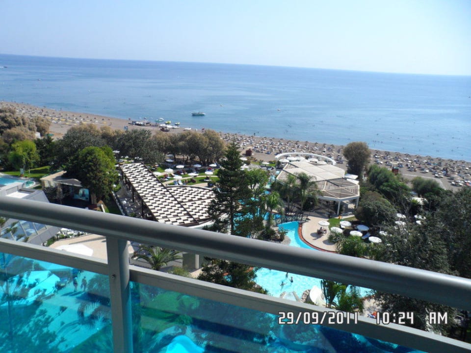 Zimmerausblick Hotel Calypso Beach