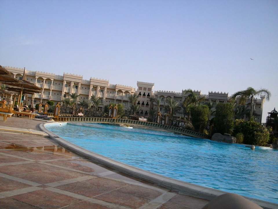 Sonnenbad am Pool  Pickalbatros Palace Resort
