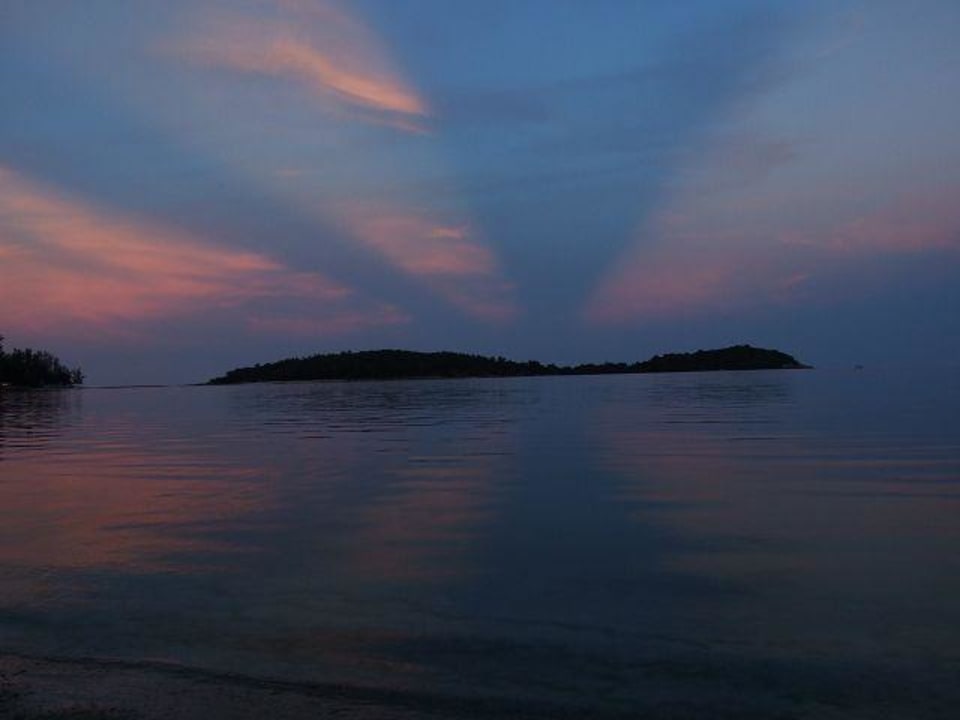 Sonnenuntergang Hotel Chaweng Blue Lagoon Resort