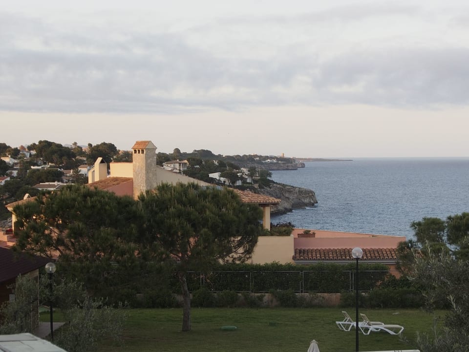 Balkon Ausblick blau punta reina