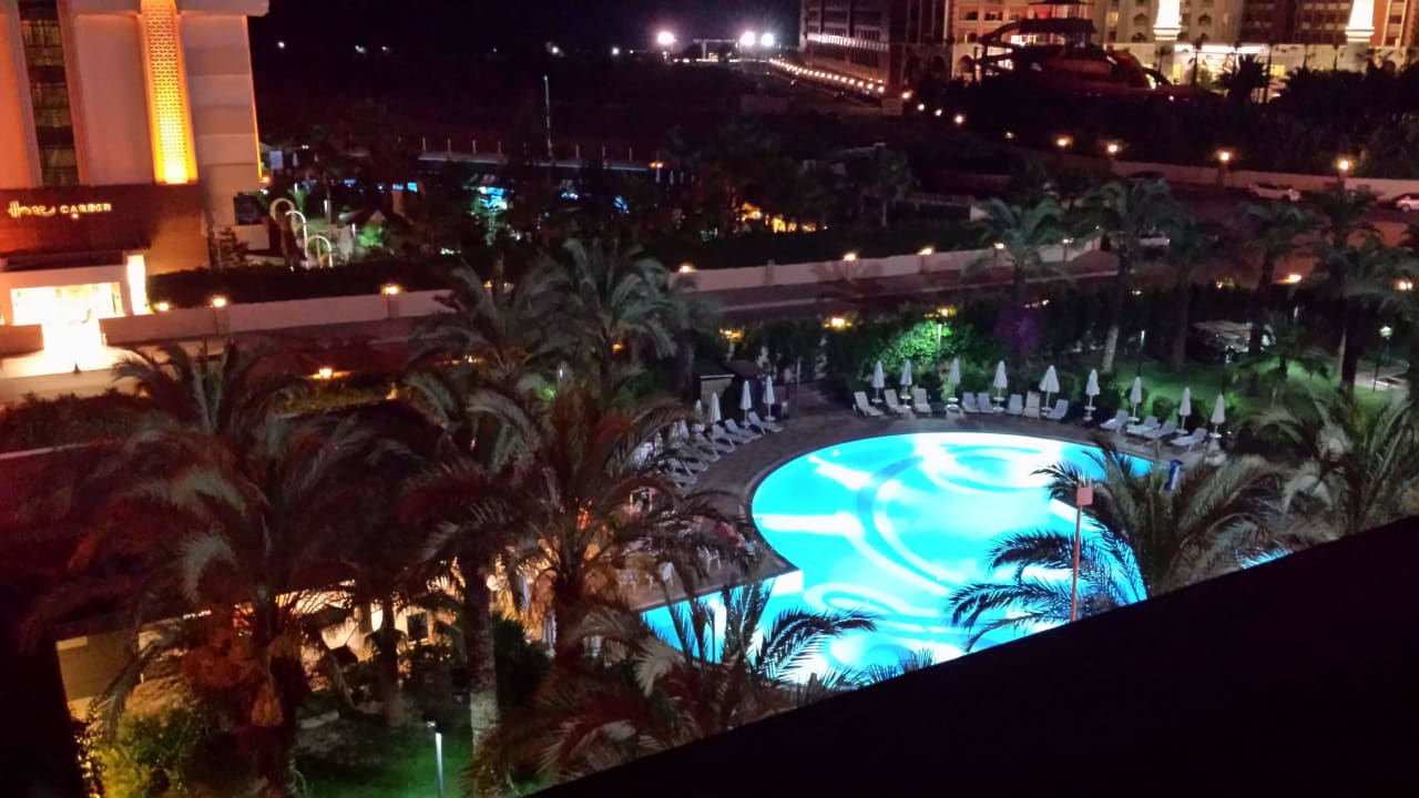 Blick aus dem Appartment (Dachgeschoss) 2015 Calimera Hane Garden