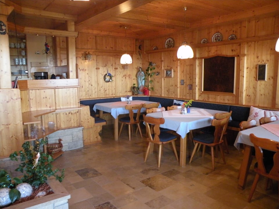 Frühstücksraum Frühstückspension Porranzl