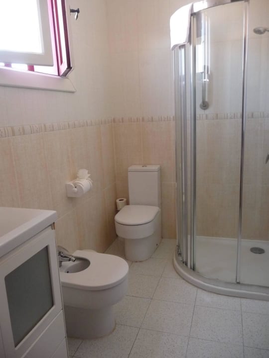 Bad im Appartement Parque Santiago IV Official