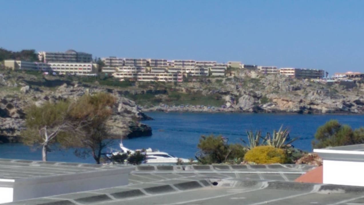 Auf dem Weg zur Therme Hotel Kalithea Horizon Royal