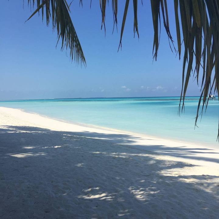 Strand Südwesten Meeru Maldives Resort Island