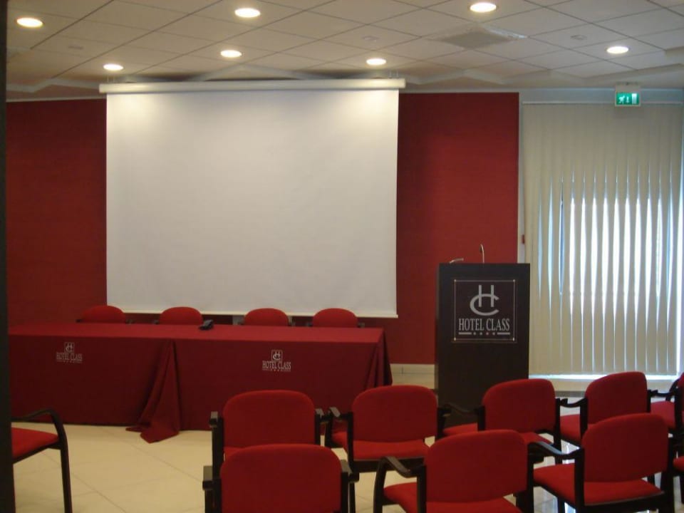 Particolari sala congressi Best Western Hotel Class