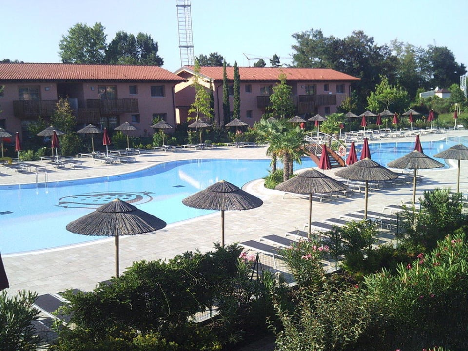 Poolanlage Aparthotel Green Village Resort Lignano Green Village Resort - Hotel & Aparthotel