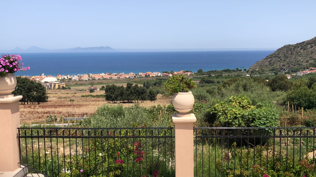 Ausblick Best Western Plus Hotel Terre di Eolo