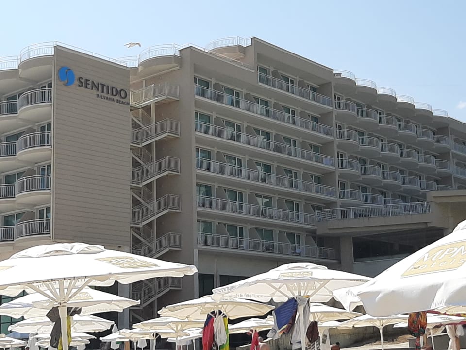 Außenansicht Hotel Bilyana Beach