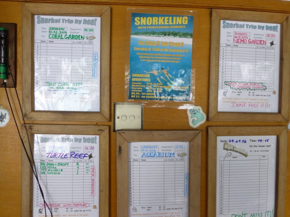 "Schnorcheln" - Ausflüge NH Collection Maldives Reethi Resort