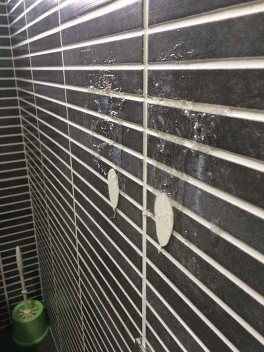 Abgerissener Wc-Papierhalter Villa Melody