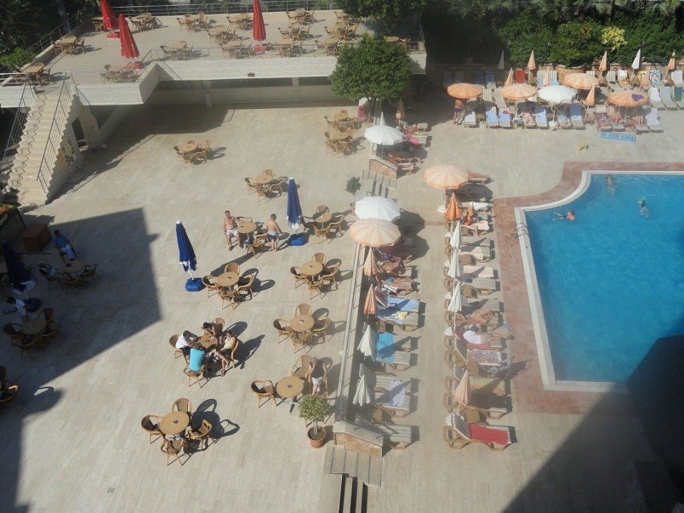 Part of pool & Relax Chair Prestige Alanya