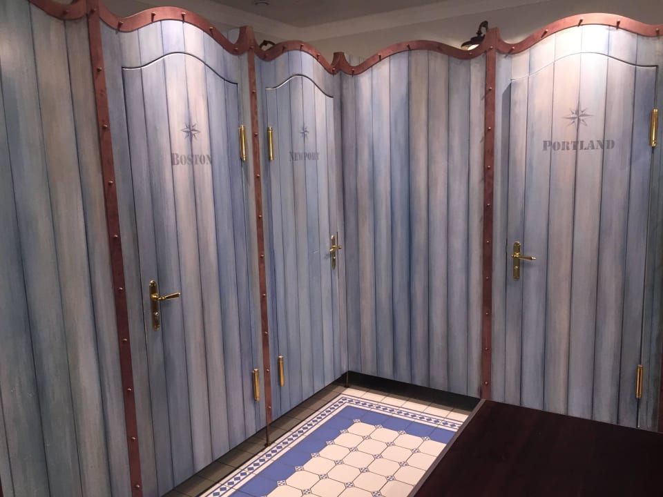 Umkleidekabinen Hotel Bell Rock Europa-Park