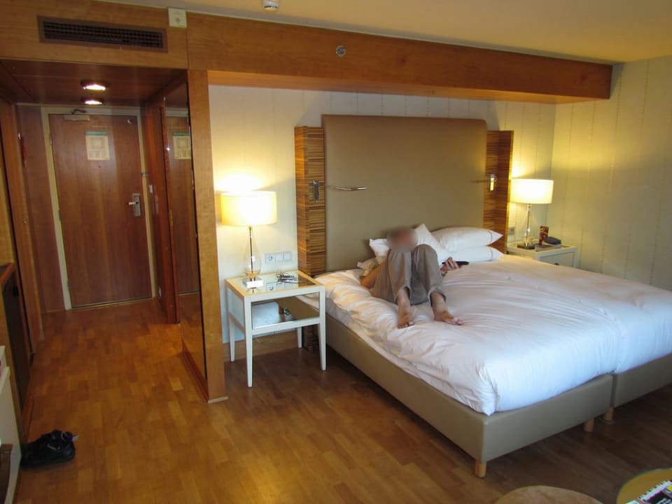 Lakeview room with balcony Hotel Sheraton Stockholm