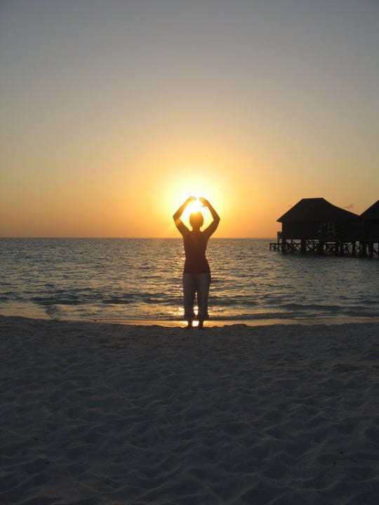 Sonnenuntergang Kuredu Island Resort & Spa
