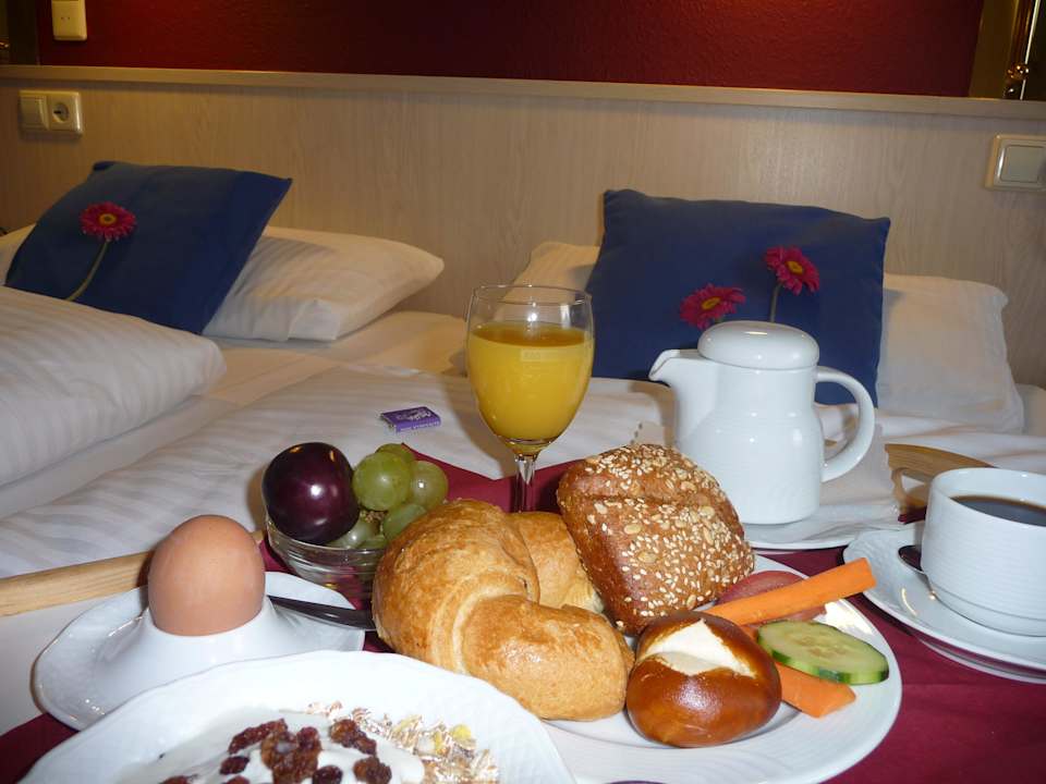 Frühstück im Zimmer Hotel am SoleGarten
