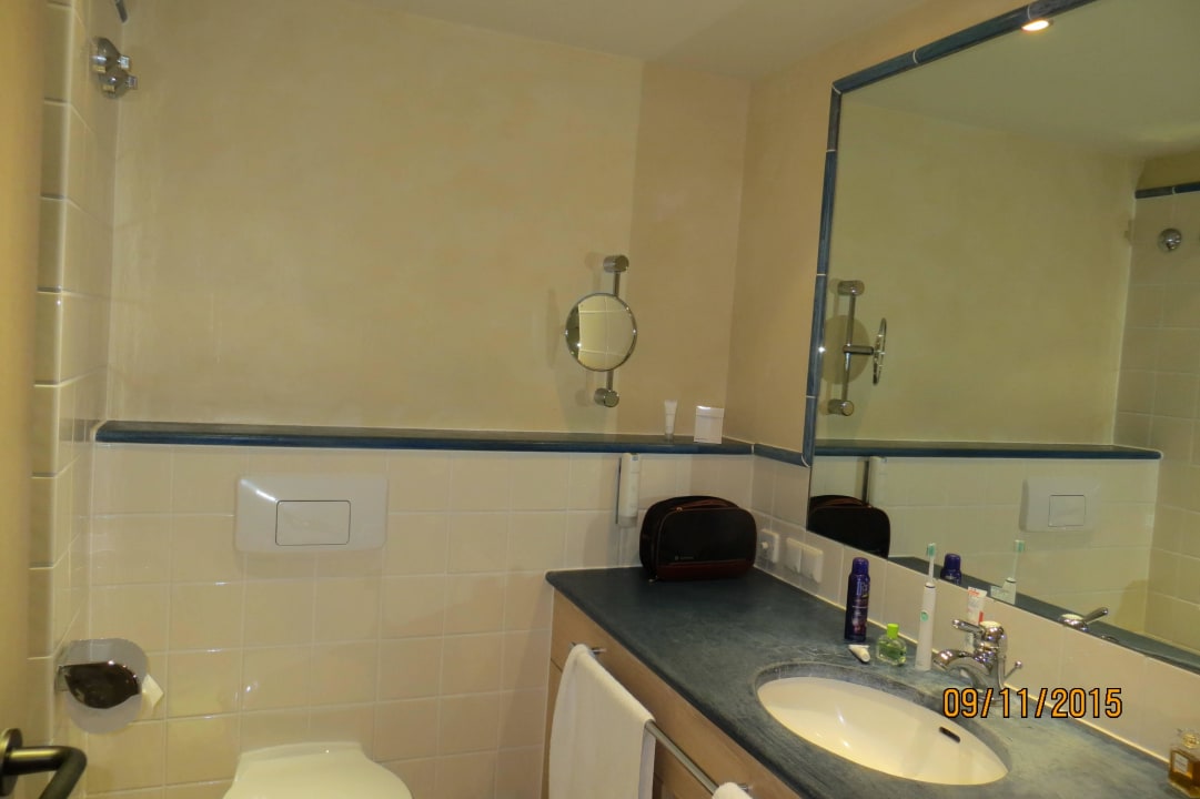 Badezimmer Mönchsgut Suite 101 Dorint Strandhotel Binz