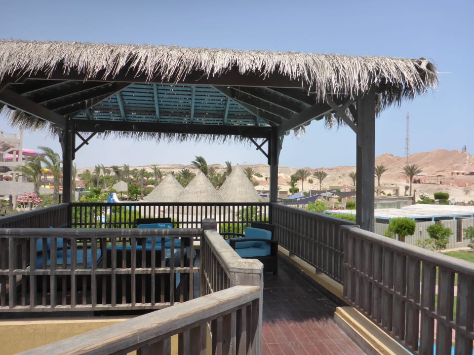 Terrasse unseres Chalets Kahramana Park