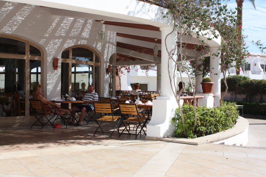 Terrasse vom Lacouple Iberotel Palace