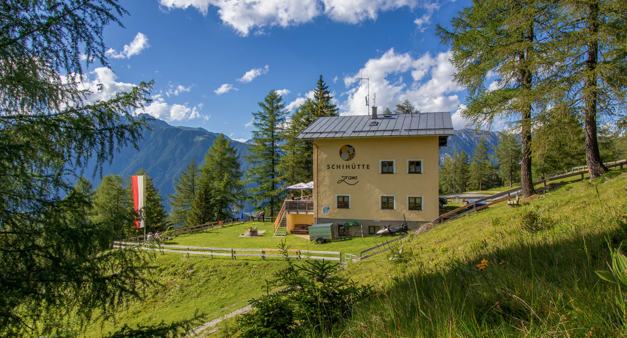 Ausblick Skihütte Zams