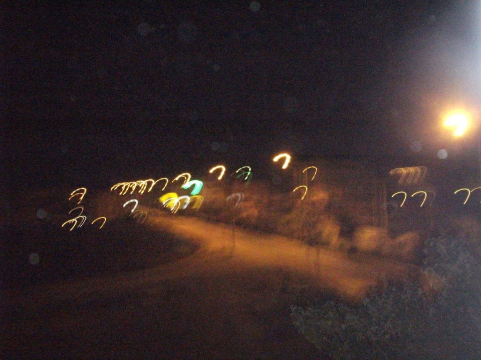 Am abend vom Zimmer aus Hotel Side Elis