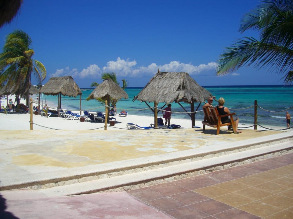 Blick vom Bar-Bereich Akumal Bay Beach & Wellness Resort