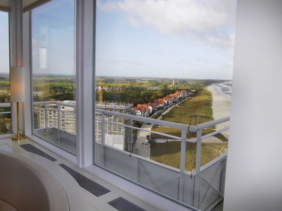 Blick nach Westen, 19.Etage (Cafe/Bar) Hotel Neptun