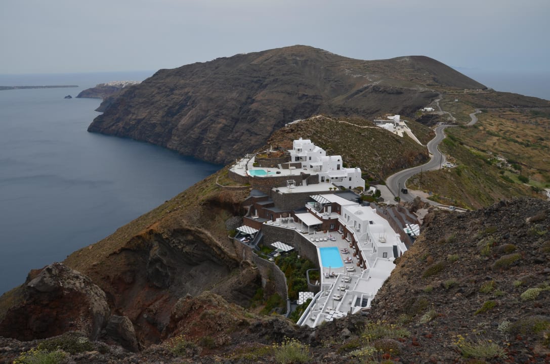 Vom Wanderweg nach Thira aus Hotel San Antonio