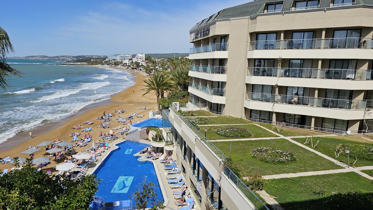 Außenansicht Aska Hotel Just in Beach
