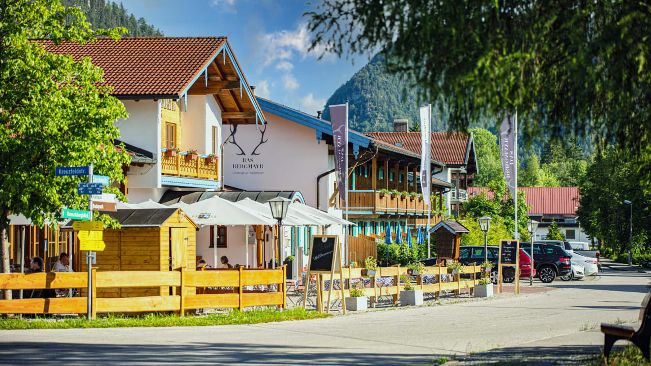 Außenansicht Das Bergmayr - Chiemgauer Alpenhotel