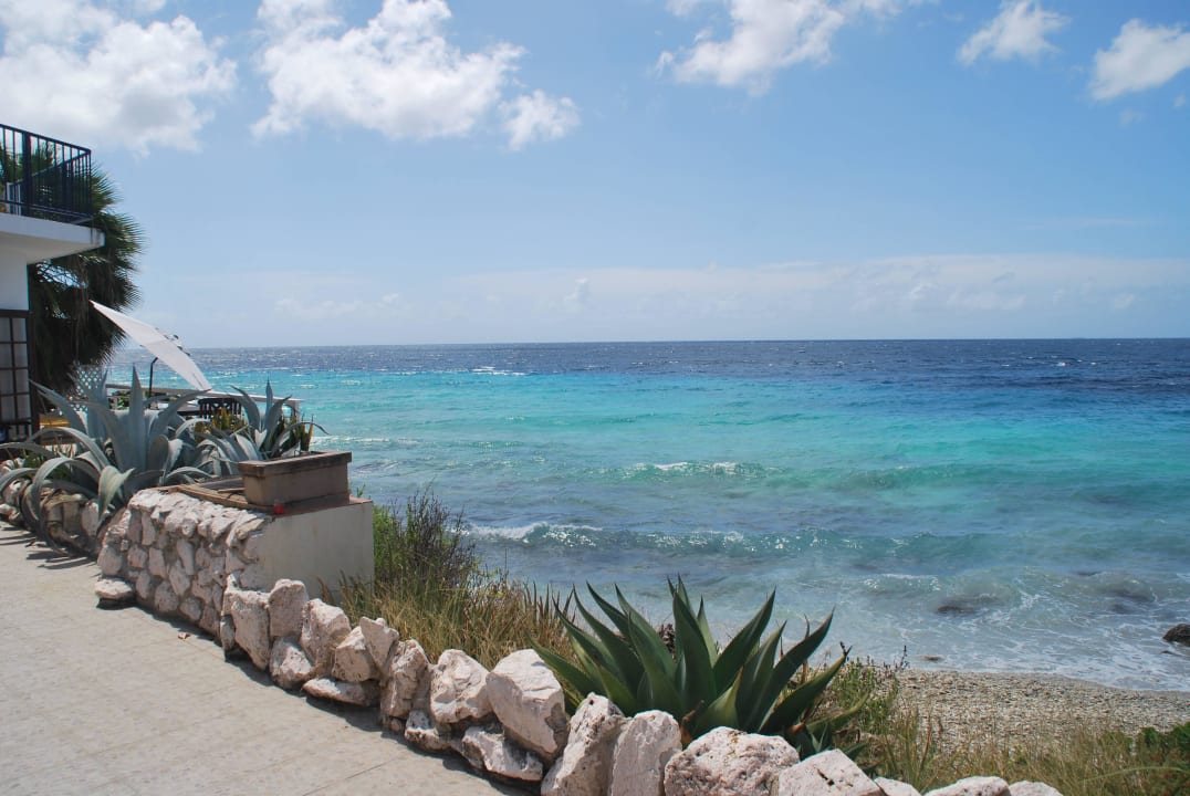 Blick von der Terrasse Apartments Waterside