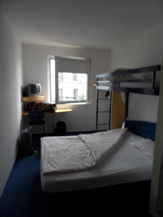 Unser Zimmer (Etage 6.) ibis budget Hotel Hamburg St. Pauli Messe