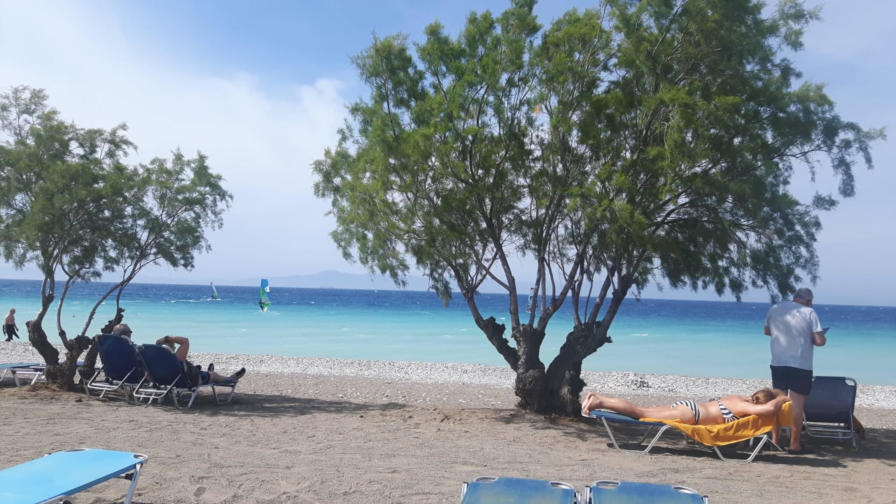 Sehr schöner Strand Sunshine Rhodes