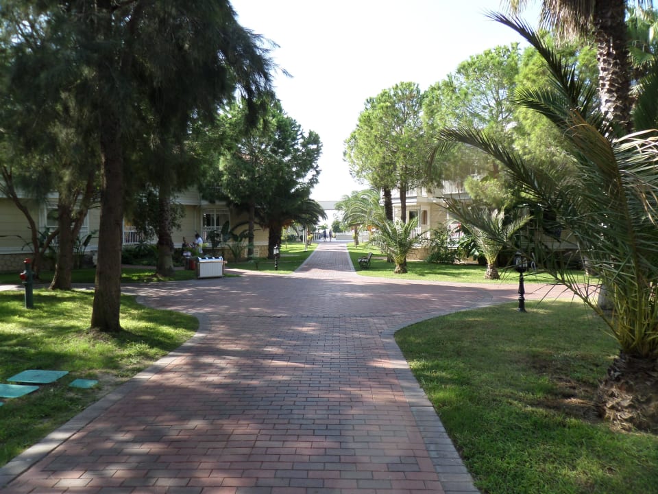 Schöne Gartenanlage Güral Premier Belek