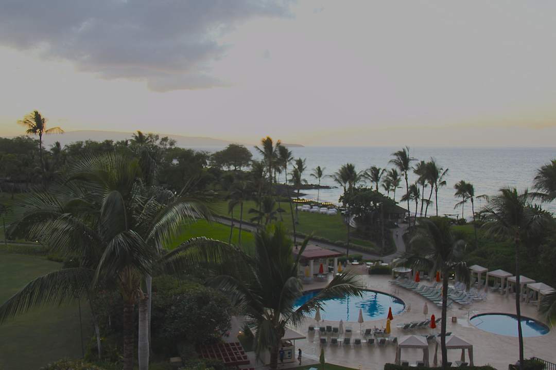 Blick von oben Makena Golf & Beach Club