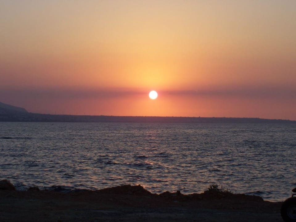 Sonnenuntergang auf Kreta Phãea Cretan Malia