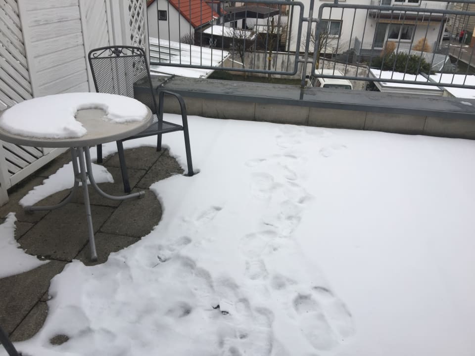 Großer Balkon Parkhotel Altmühltal