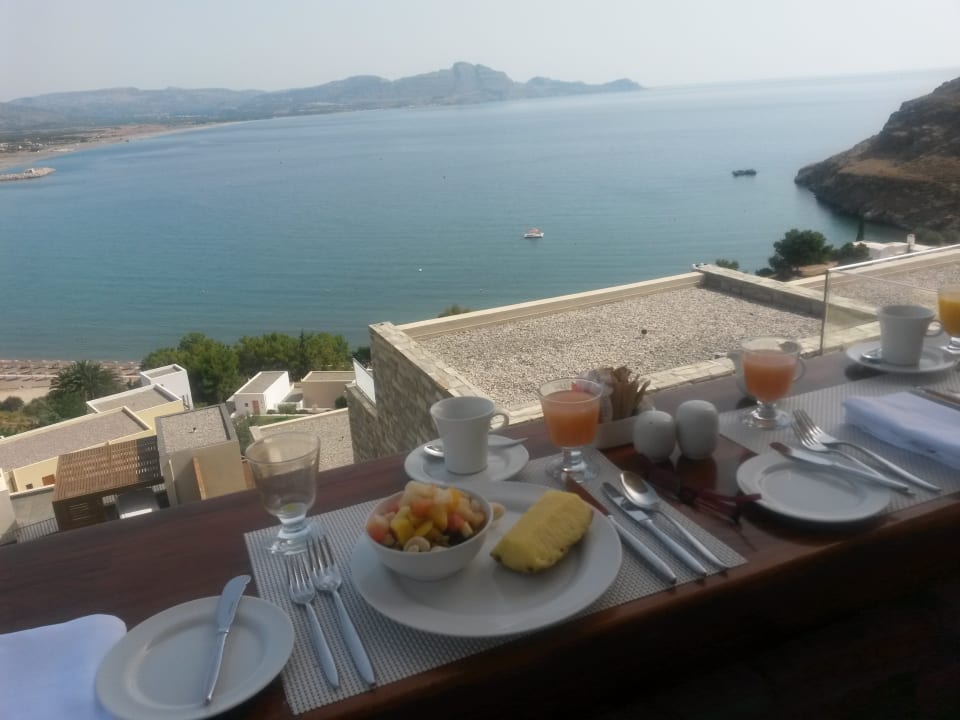 Ausblick Lindos Blu, Luxury Hotel & Suites - Adults only