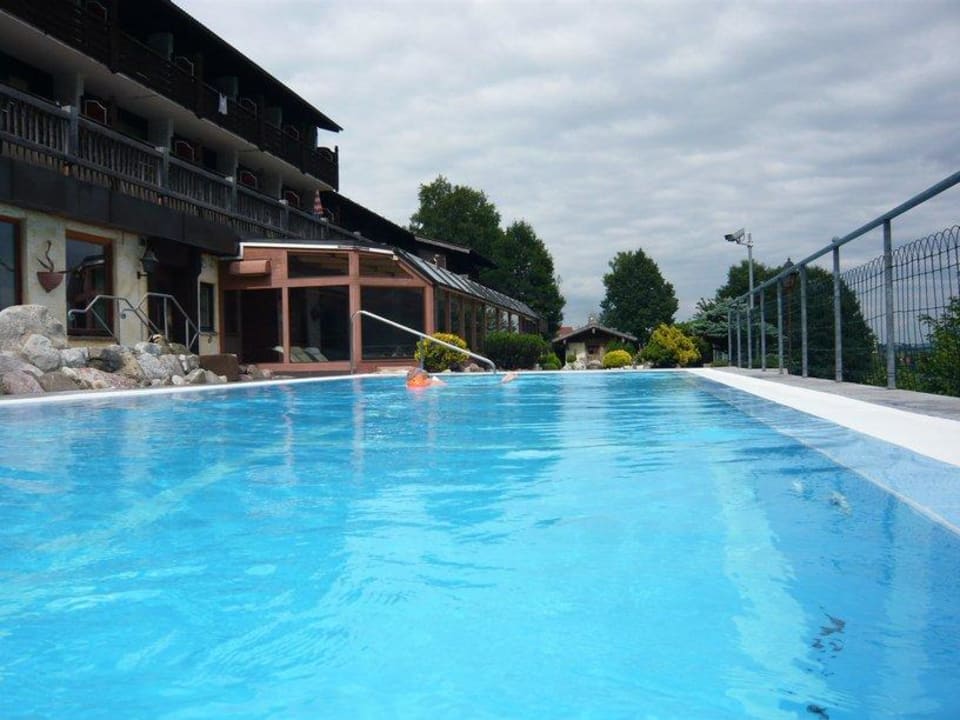 Außenpool Hotel Zugspitzblick