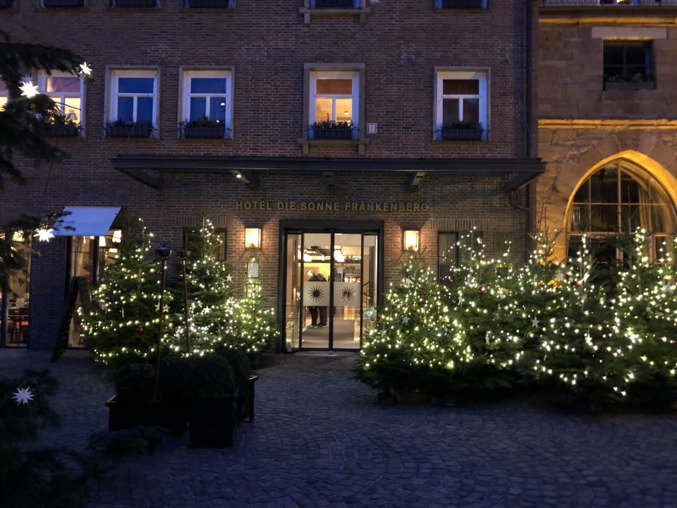 Außenansicht Hotel Die Sonne Frankenberg