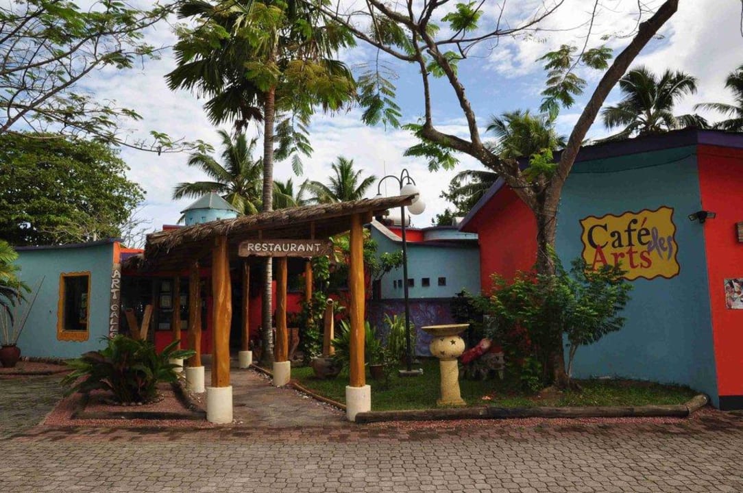 Eingang Cafe Des Arts Hotel Le Duc de Praslin