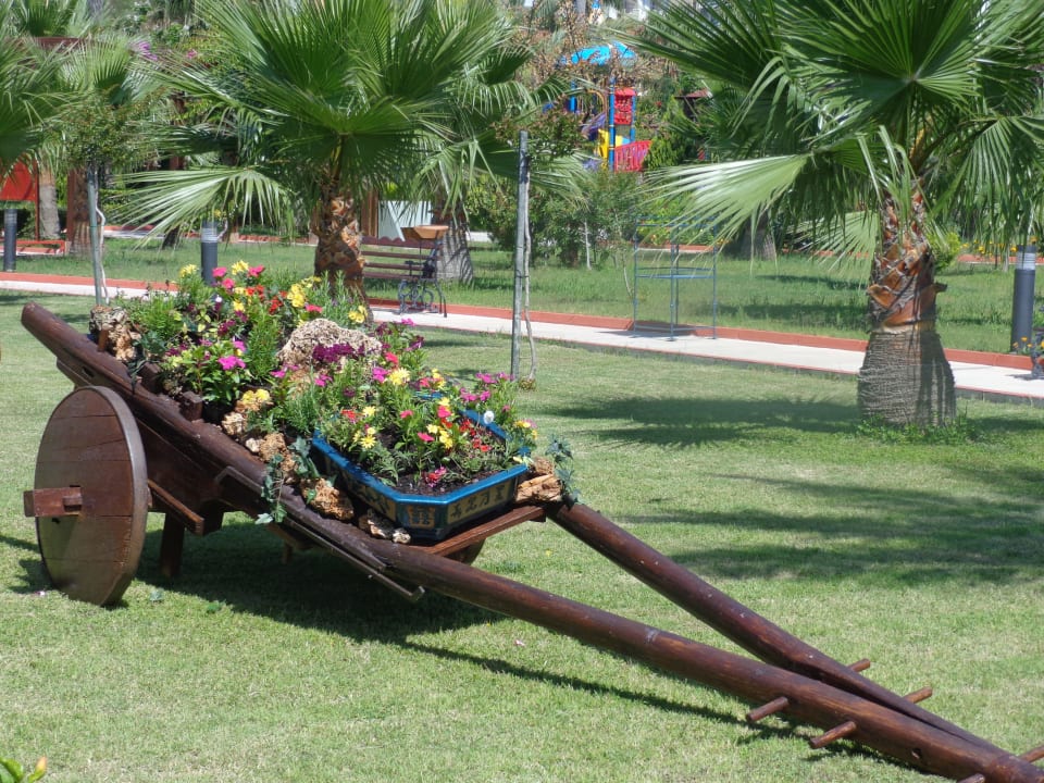 Teil der Gartenanlage Saphir Resort & Spa