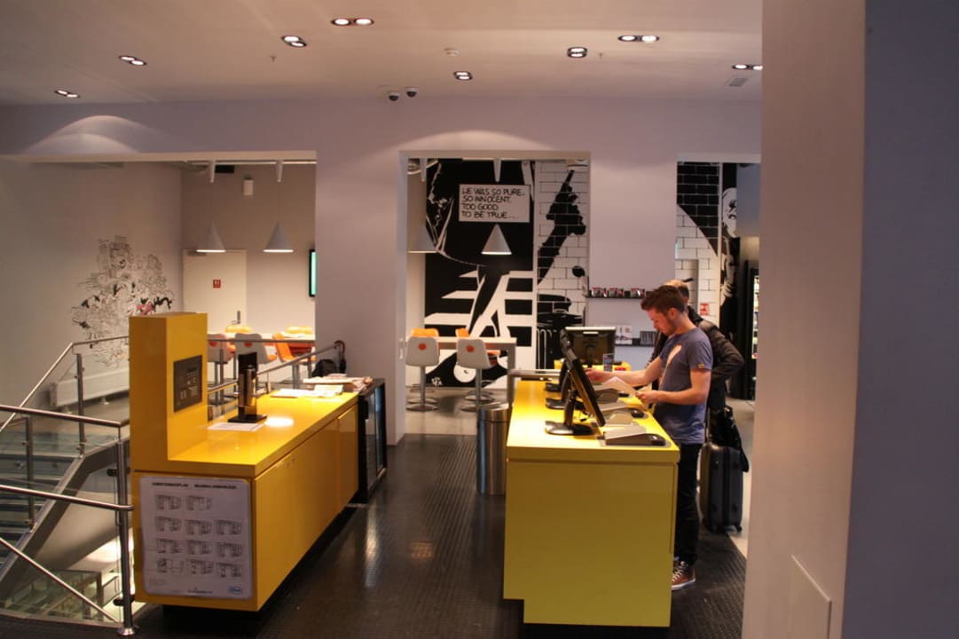 Check-In und Check-Out Bereich Comfort Hotel Xpress Oslo