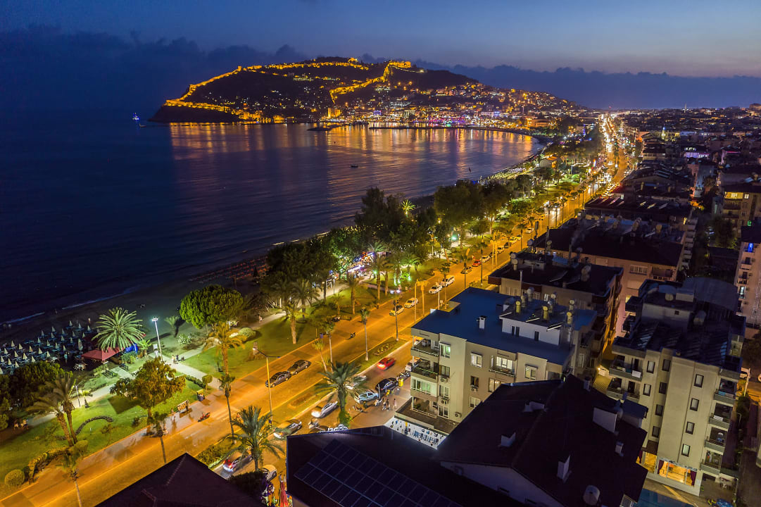 Ausblick Arsi Enfi City Beach Hotel