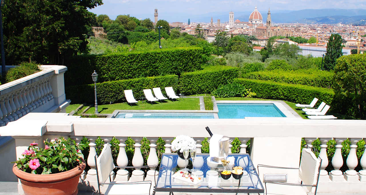 Außenansicht Villa La Vedetta Florence